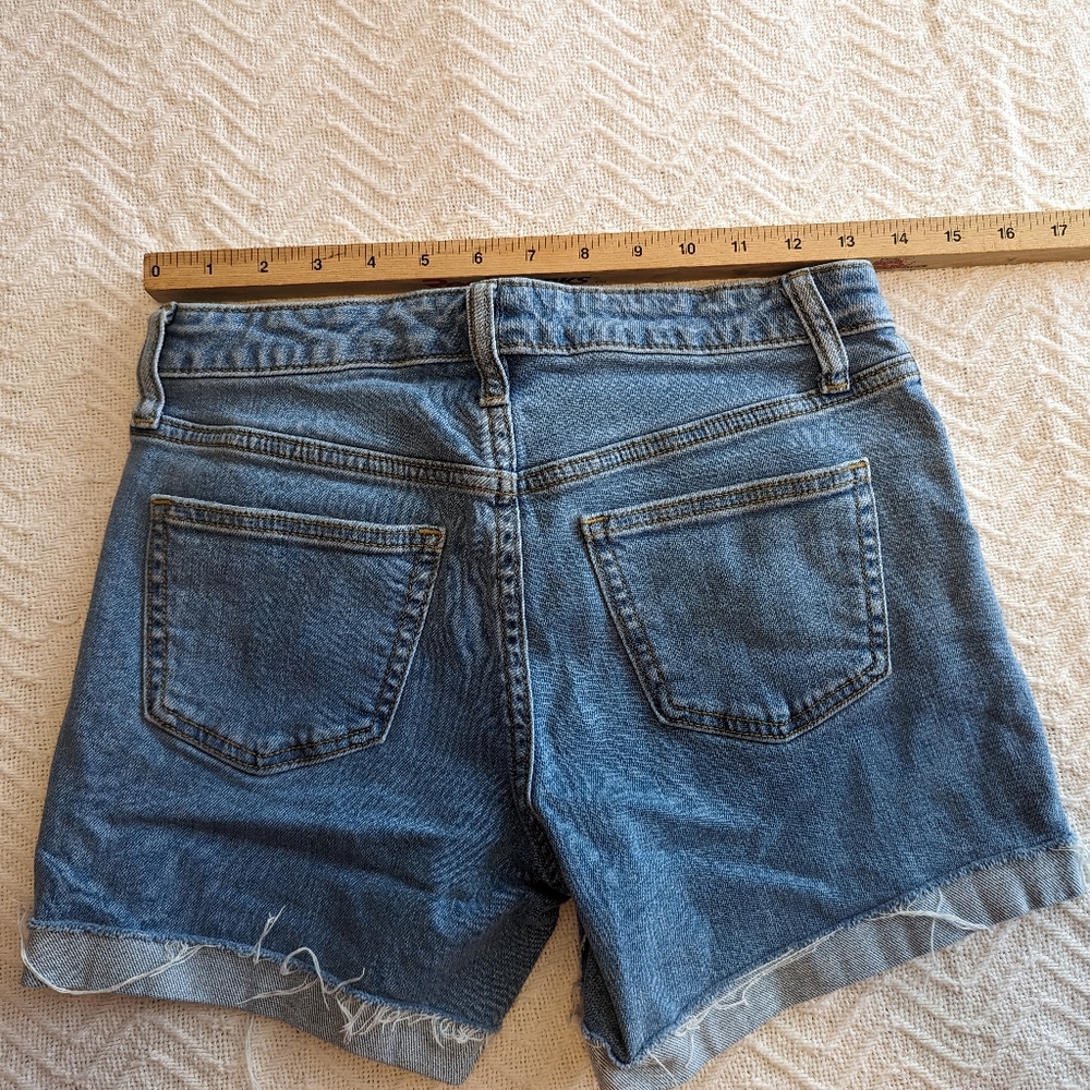 Women's Universal Thread Mid Rise Boyfriend Shorts - Picture 4 of 5
